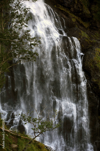 Norway  Brekkefossen Waterfall