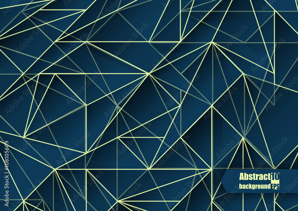 Fototapeta premium Abstract background with geometric pattern. Eps10 Vector illustration