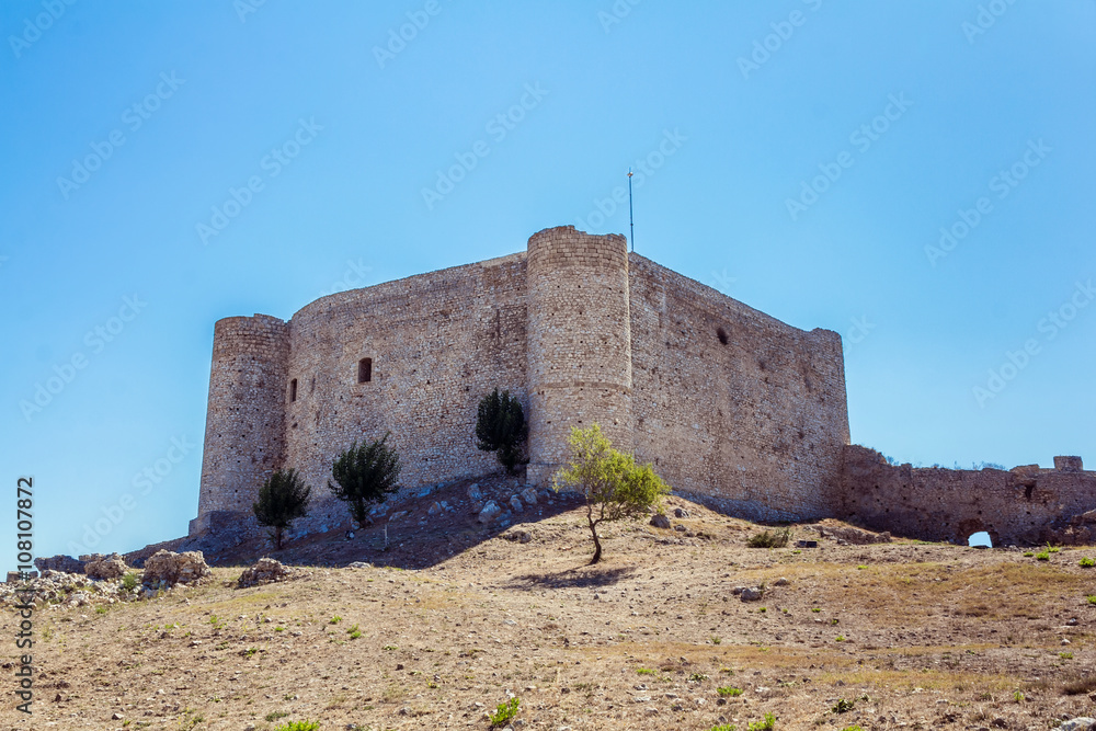 Castle of Kyllini in Peloponnese, Greece