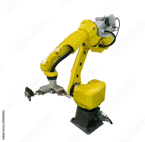  robot arm for industry isolated
