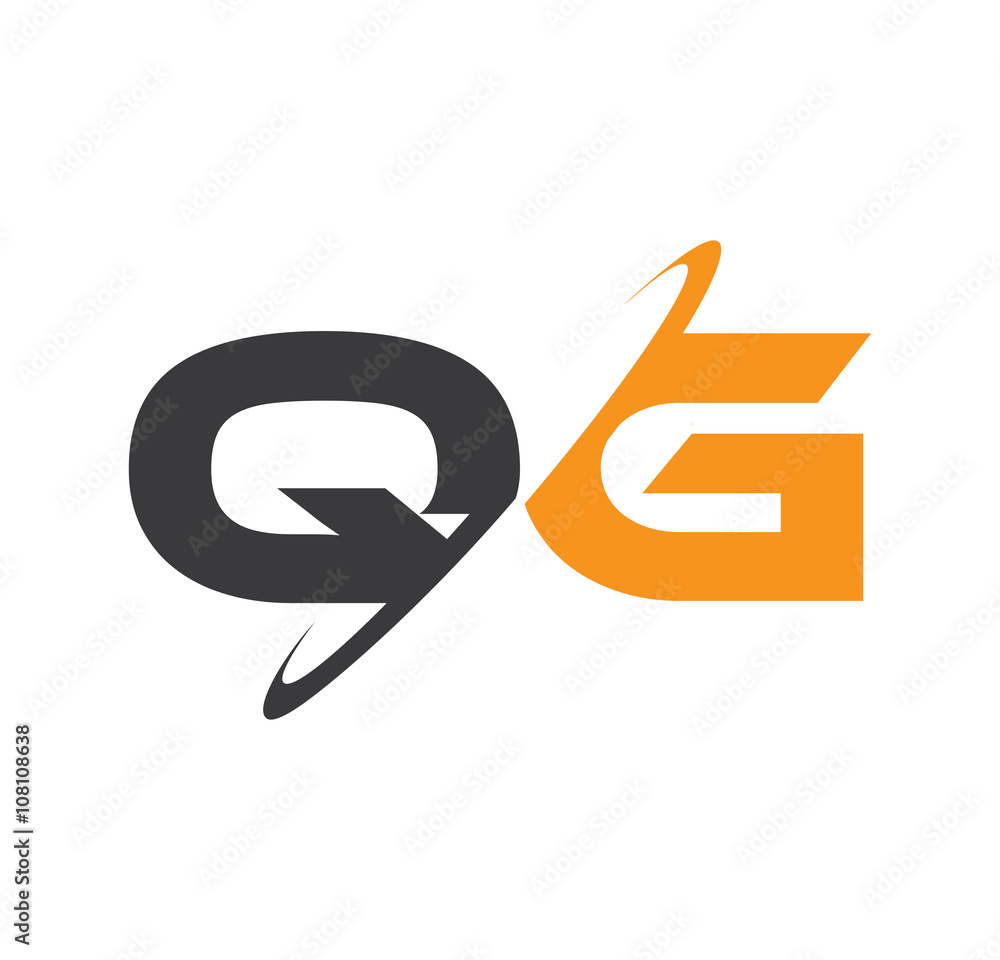 QG initial logo with double swoosh
QG initial logo with double swoosh