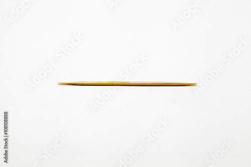 toothpicks on white background