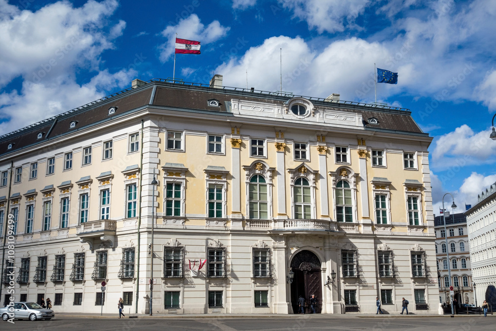 Fototapeta premium Österreich. Wien. Bundeskanzleramt