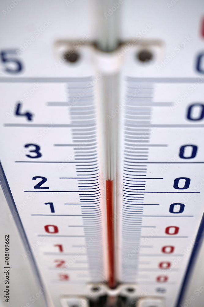Aged outdoor thermometer in the retro design measuring mild temperature of twenty degrees of Celsius
Aged outdoor thermometer in the retro design measuring mild temperature of twenty degrees of Celsius