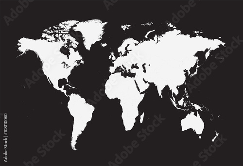 world map infographic
