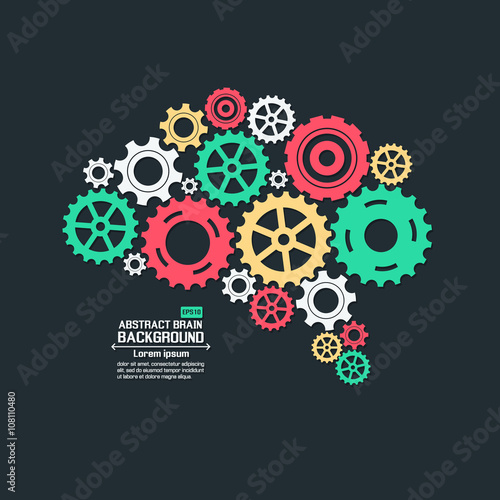 Abstract brain gear