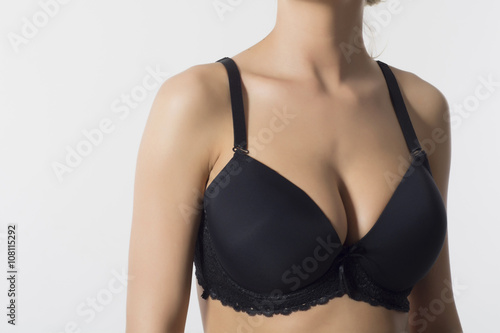 Beautiful slim body of woman