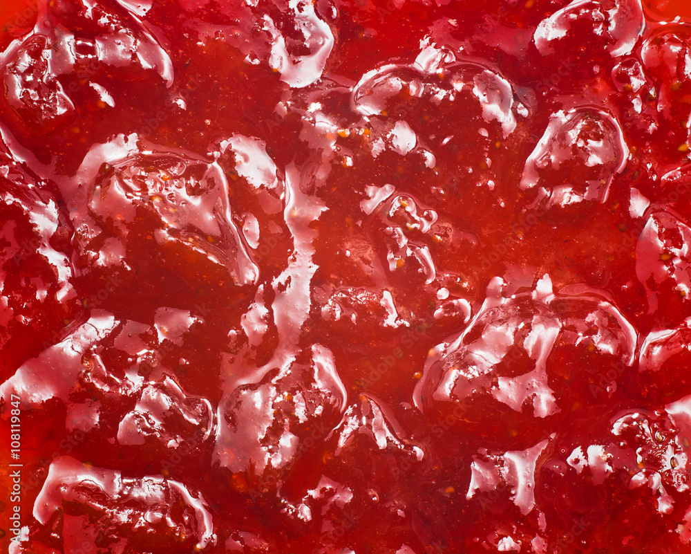 red strawberry jam background red strawberry jam background