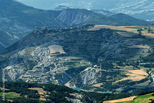 Col-Saint-Jean (France), mountain landscape photo