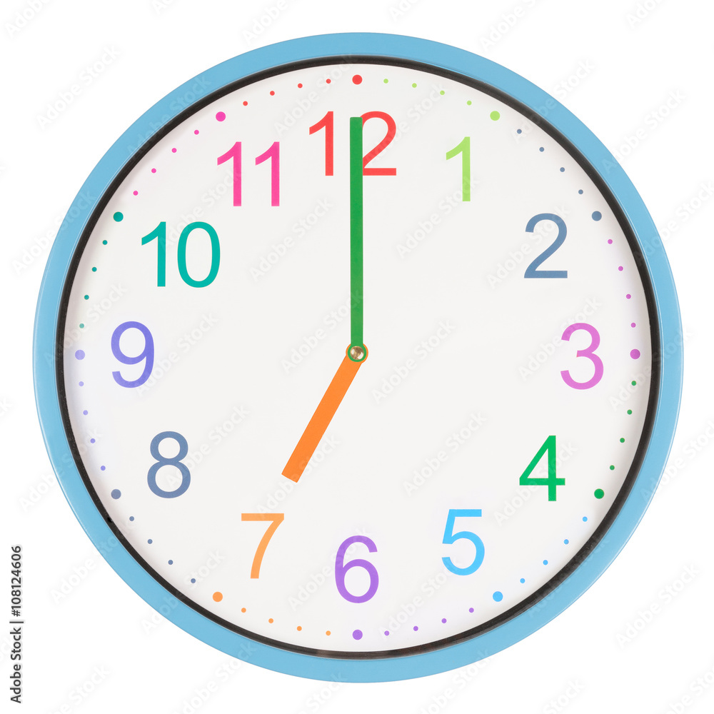 Clock That Says 7 clock-that-says-7