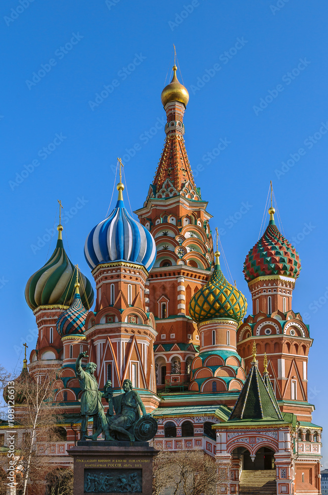 Saint Basil's Cathedral,Moscow,Russia