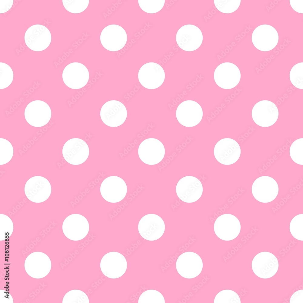 Seamless polka dot pattern Seamless polka dot pattern
