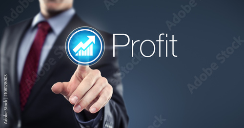 Businessman / Profit / Chart