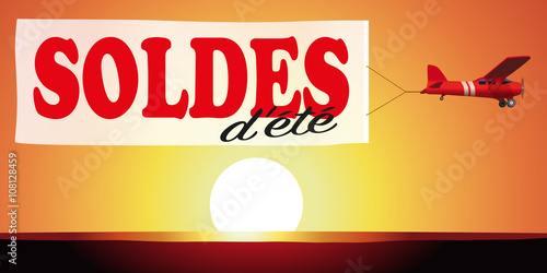 SOLDES D'ÉTÉ - coucher de soleil