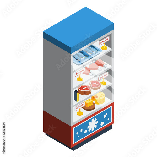 Food Collection Isometric