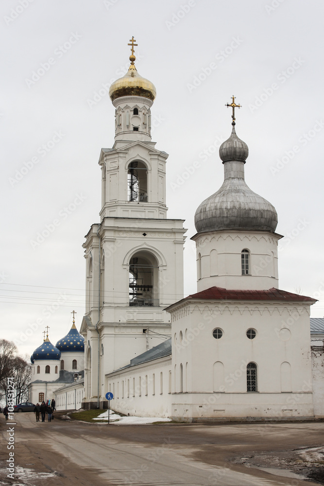 Bell belfry of St. George's Monastery.