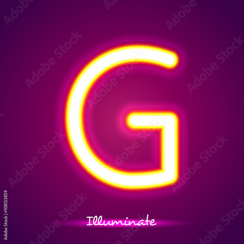 letter illumination