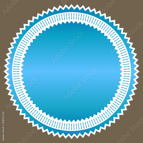 Vector Sticker and badge