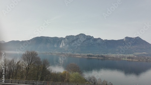 der Mondsee in Österreich