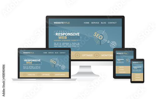 Responsive design and web devices.