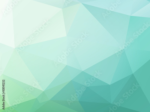 geometric blue green background