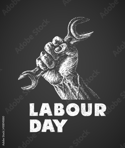 Labor day poster
