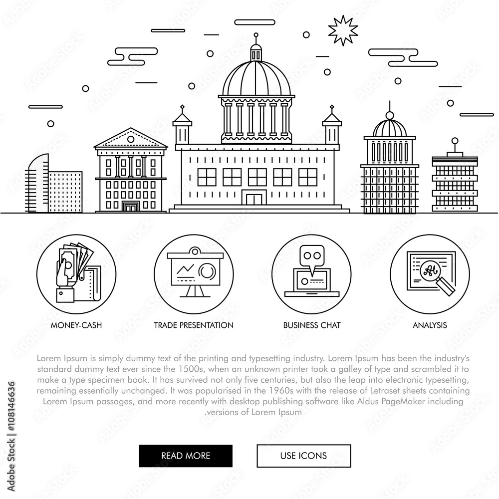 Modern banking business and trade industry Modern banking business and trade industry