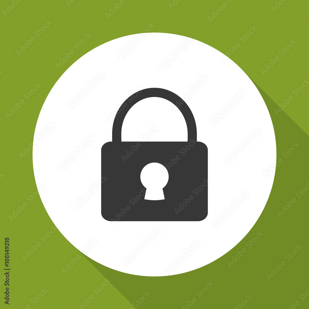 padlcock icon design , vector illustration padlcock icon design , vector illustration