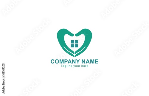 love home hand logo