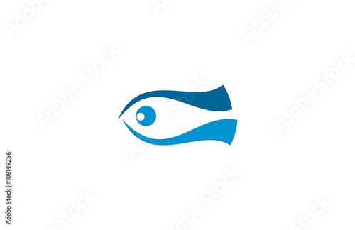 line eye logo vector