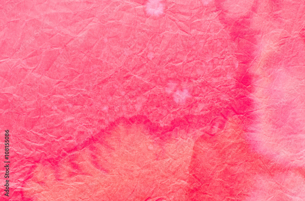 Fototapeta premium red painted paper tissue background
