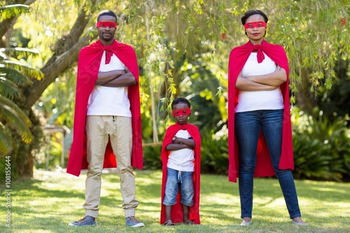 Photography Happy family dressing up