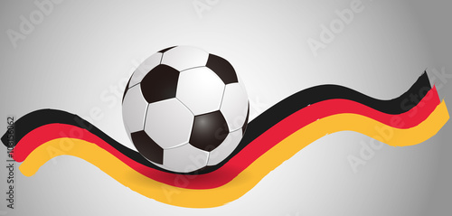 Fussball - Farben - Deutschland
