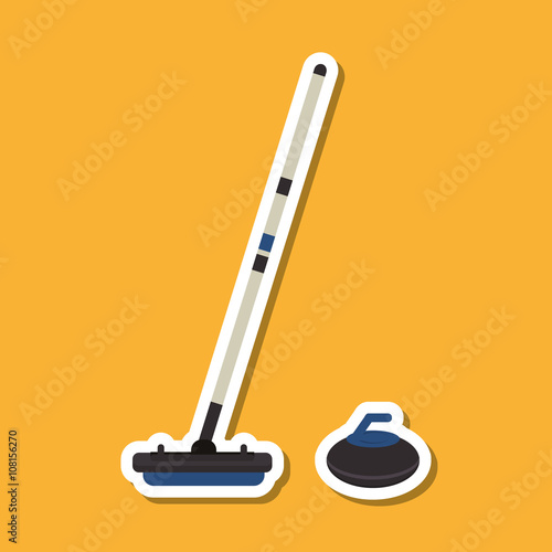 hockey sport design, vector illustration