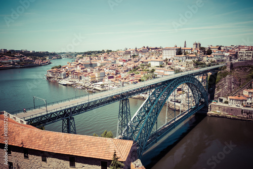 bridge Dom Louis, Porto, Portugal