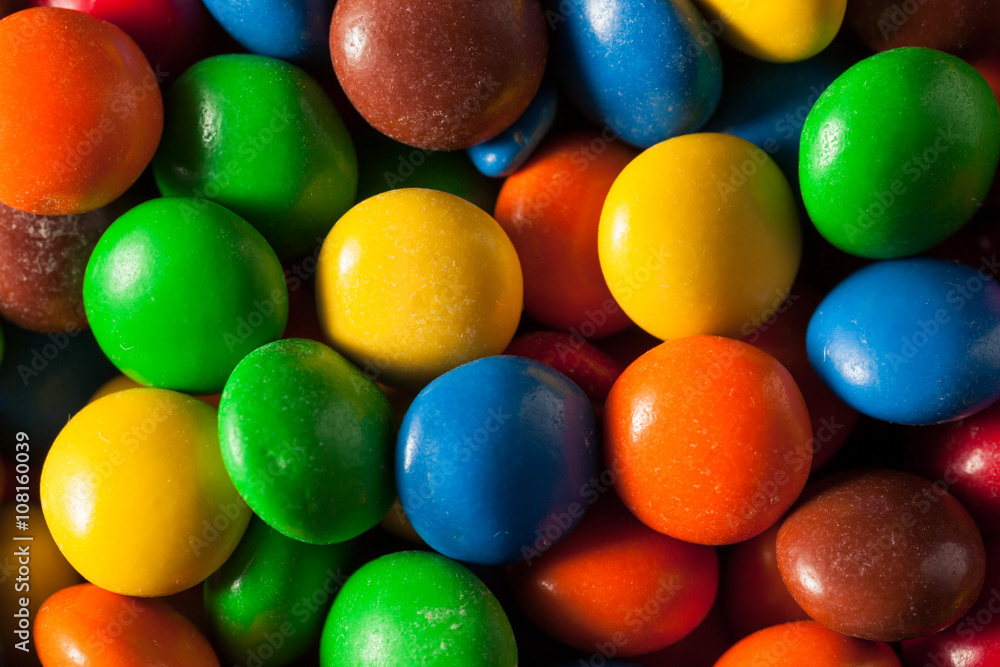 Rainbow Colorful Candy Coated Chocolate Rainbow Colorful Candy Coated Chocolate