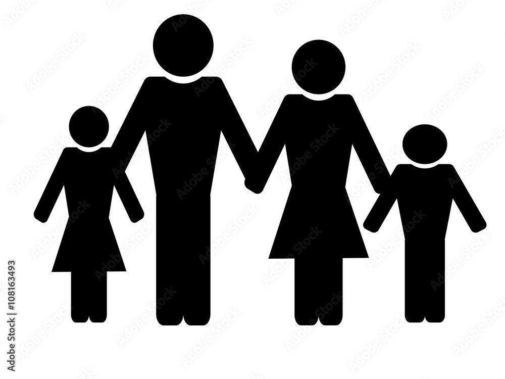 Simple familiy icons Simple familiy icons