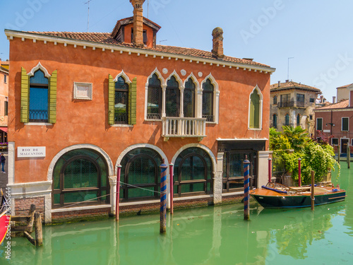 Kanal und Bauwerke in Venedig