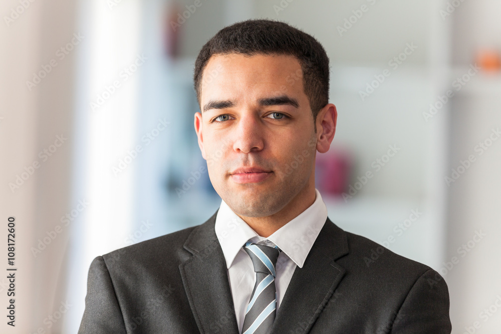 Latin American business man portrait Latin American business man portrait