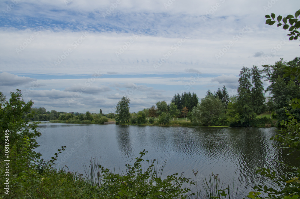 Fototapeta premium Summer river