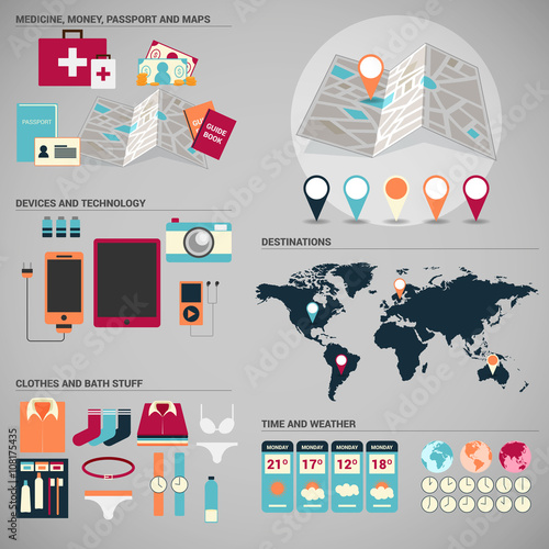 Business infographic 097