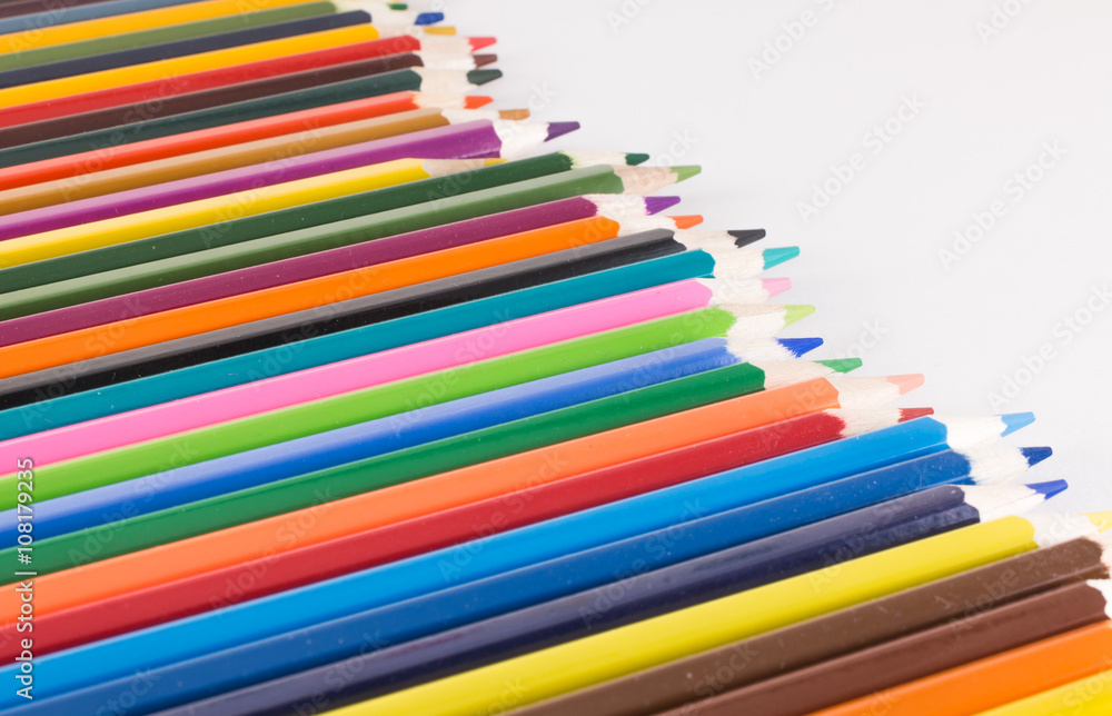 colored pencils closeup colored pencils closeup