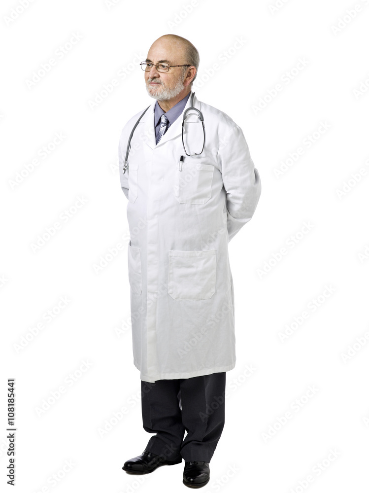 side view image of a male doctor side view image of a male doctor