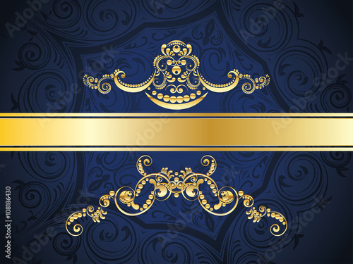 Blue Decorative Background