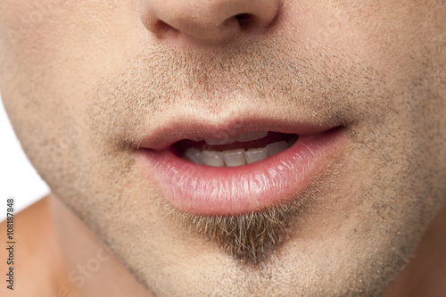 male lips