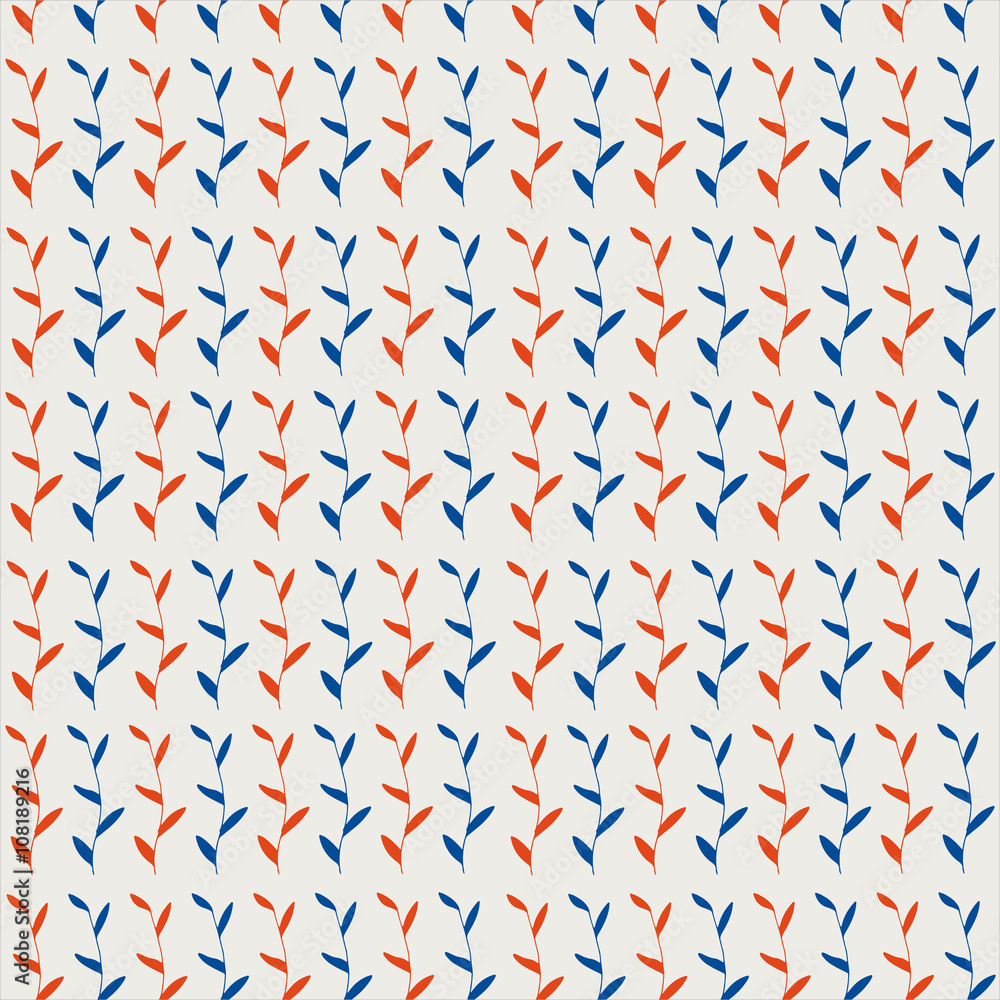Seamless patterns with spring Leaf. It can be used for wallpaper, pattern fills, web page background, surface textures.Vector illustration Seamless patterns with spring Leaf. It can be used for wallpaper, pattern fills, web page background, surface textures.Vector illustration