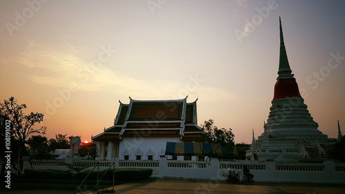 Temple - Sukhothai Thailand - Stock Image