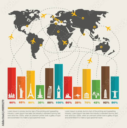 Tourism infographic