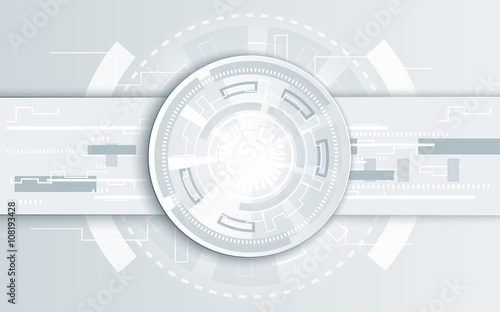 Wallpaper Mural Abstract technology background illustration Torontodigital.ca