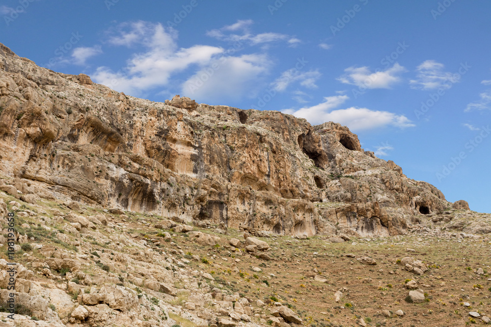 Fototapeta premium Mountains of the canyon Negev Desert in Israel